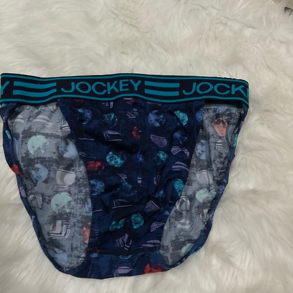 Jockey Men's Microfiber Stretch String Bikini Underwear - Picture 2 of 7